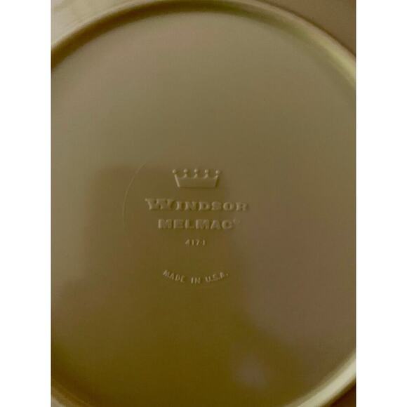 Vintage Yellow Windsor Melmac Divided Serving Bowl Mid-Century Modern Bowl - Picture 6 of 6